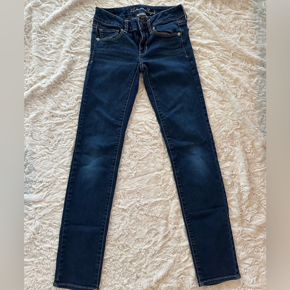American Eagle Skinny Jeans- Size 2 Short - Picture 1 of 7
